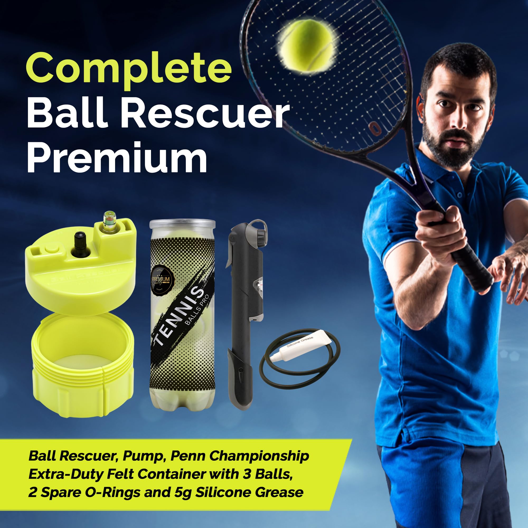 Mua BALL RESCUER: Tennis Ball Pressurizer – Converts Compatible Tennis ...