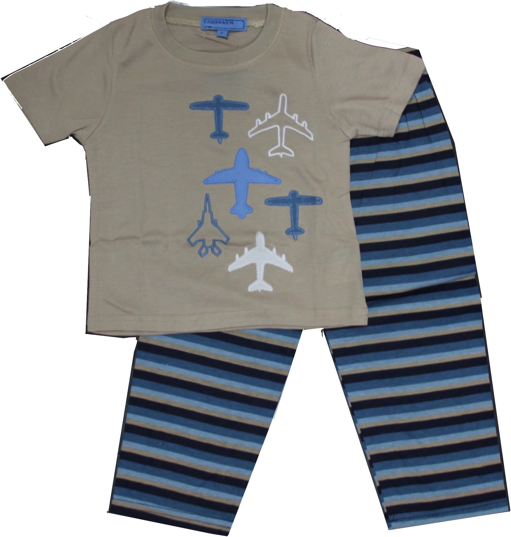 Tasidaben "Little and Big Boy" 2 Piece Pajama Pant Set (Size 2 - 16Years)