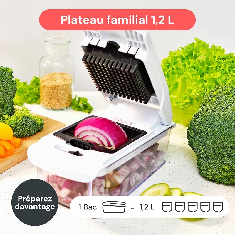 Pro Original - Coupe Légumes Multifonctions - 4 Lames
