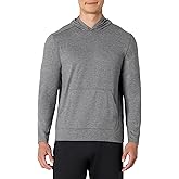 Amazon Essentials Men's Athletic Soft Performance Lightweight Gym Workout Hoodie Sweatshirt, Space Dye