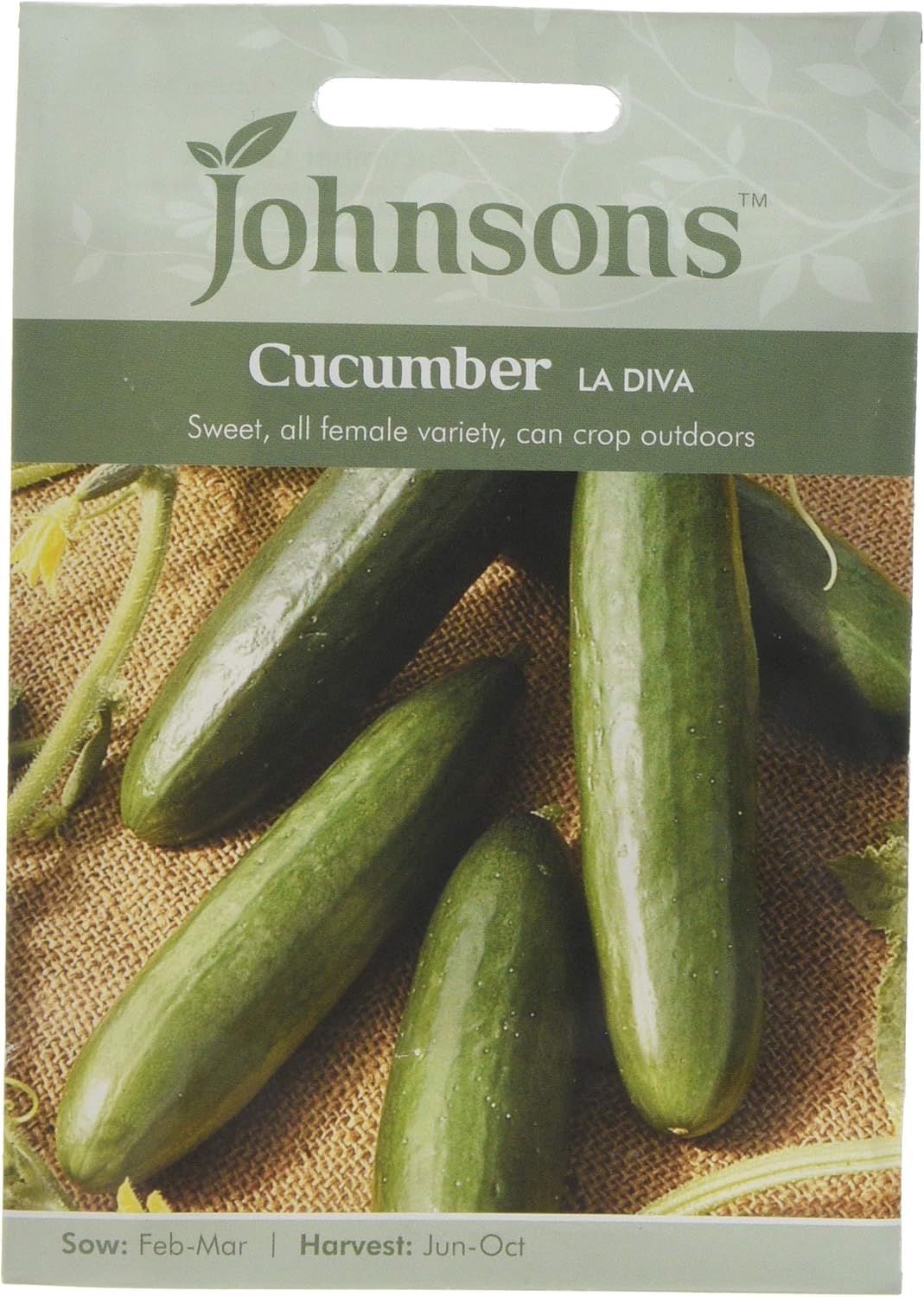 Johnsons Cucumber La Diva Seeds Amazon.co.uk Garden & Outdoors
