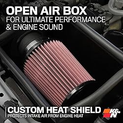 K&N Cold Air Intake System: High-Flow Air