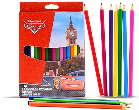 CAJA 18 LAPICES COLOR PRINCESAS: Amazon.es: Juguetes y juegos