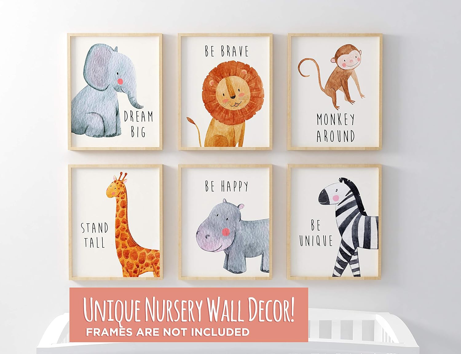 Nursery Wall Decor, Baby Room Decor, Baby Wall Decor, Safari Nursery Decor, Nursery Wall Art, Jungle Nursery Decor, Baby Nursery Decor, Baby Boy Nursery Decor, Safari Decor, Set of 6 Prints 8x10": Baby
