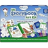 Skillmatics Storybook Art Kit - Create Adventure Stories, DIY Craft & Writing Kit with 300+ Stickers, Scrapbooking & Journal