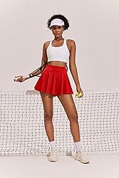 PINSPARK Women Athletic Skirts Tummy Control