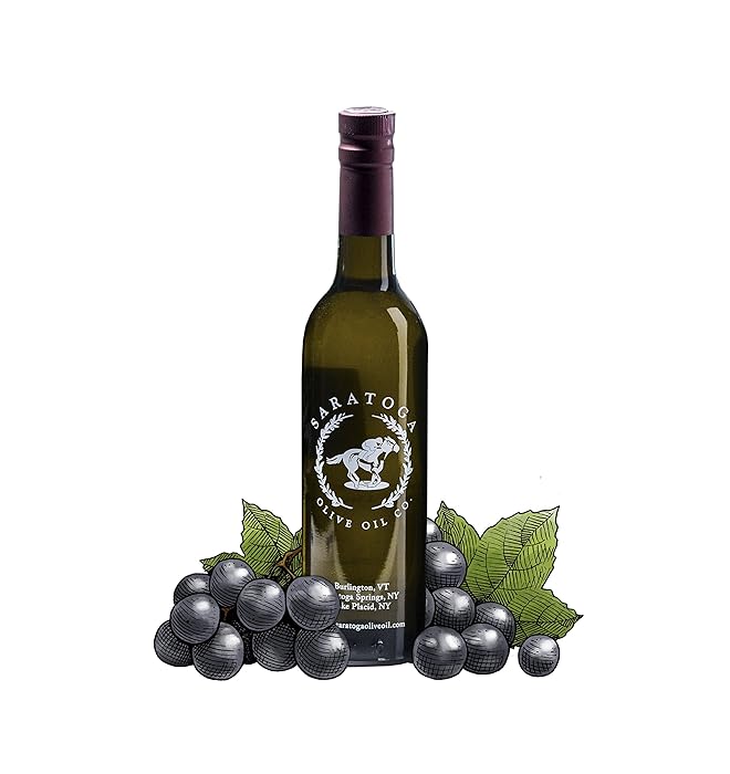 Saratoga Olive Oil Company Organic Dark Balsamic Vinegar 375ml (12.7oz)