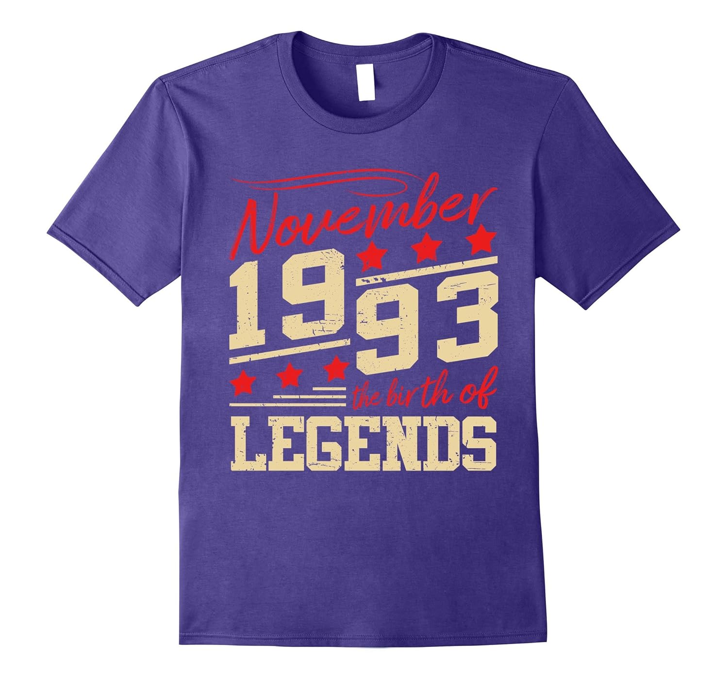 November 1993 The Birth of legends , 24 Years Old T-shirt-Rose