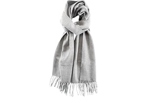 CALVIN & OLIVIA Cashmere Feel Scarf Soft Winter Soft Tartan Plaid Fashion Nova Scottish Check Multi-Color Gift for Men Women