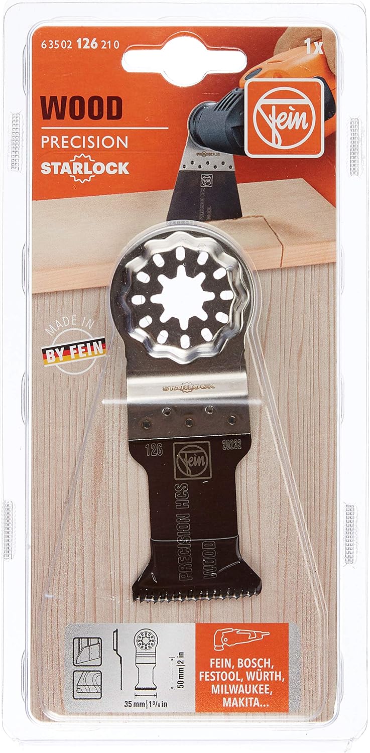 Fein 63502126210 Precision Wood Blade, Colour Coded, Small - Image 3