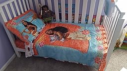 Amazon.com : Disney Moana Toddler 4 Piece Bedding Set : Baby