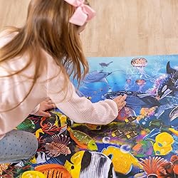 Melissa & Doug Underwater Ocean Floor Puzzle, 48 pc