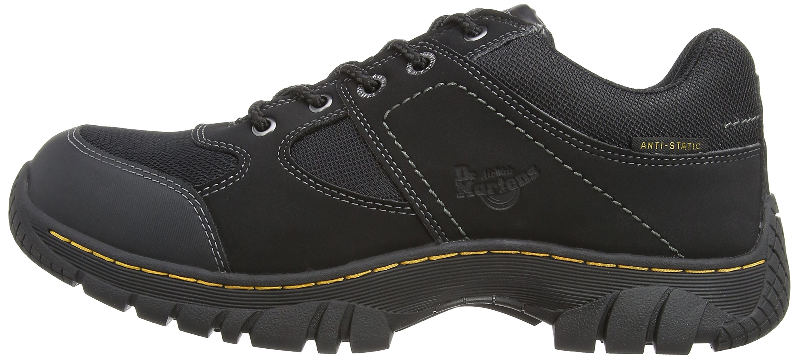 Dr Martens Mens Mens Gunaldo Nubuck Work Safety Shoes Black
