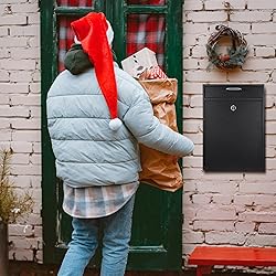 Yaocom Locking Mailbox with Key for Outdoor 16.2 x