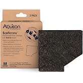 Aqueon Aquarium Fish Tank EcoRenew Filter Cartridge, Medium 3 Pack