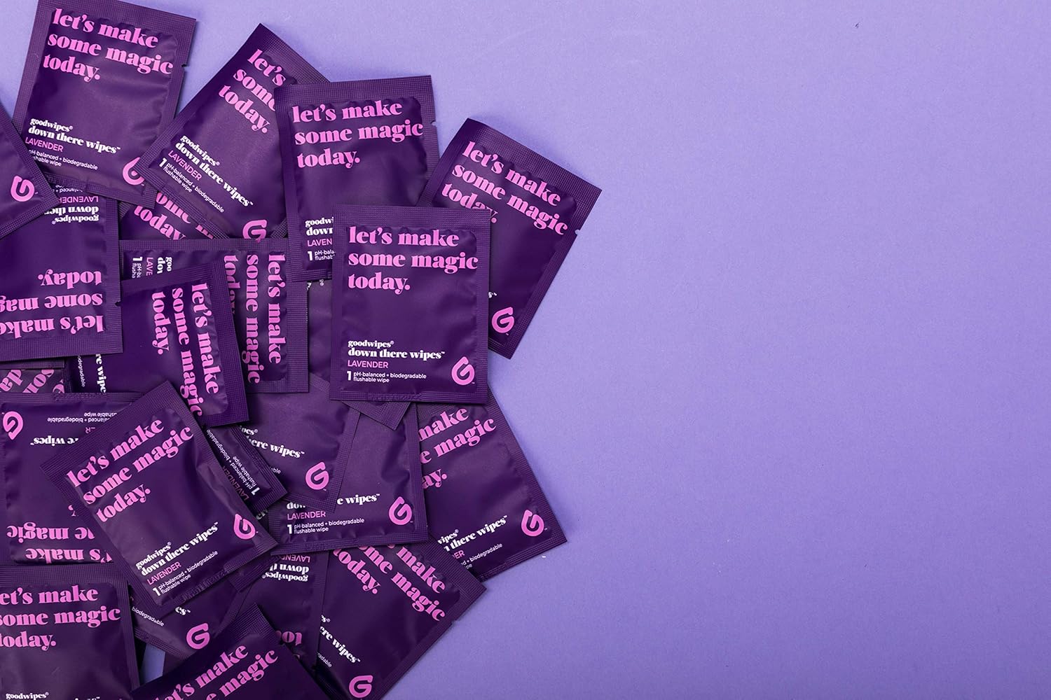 Goodwipes Wet Wipes, Lavender Scent, Flushable, PH Balanced and Hypoallergenic (32 Individual Count): Health & Personal Care