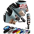TUMELLA Flip-proof Inverted Travel Umbrella, Small Strong but Light Portable and Automatic Reverse Folding Rain Umbrella, Durable Premium Grip, Fits Car & Backpack