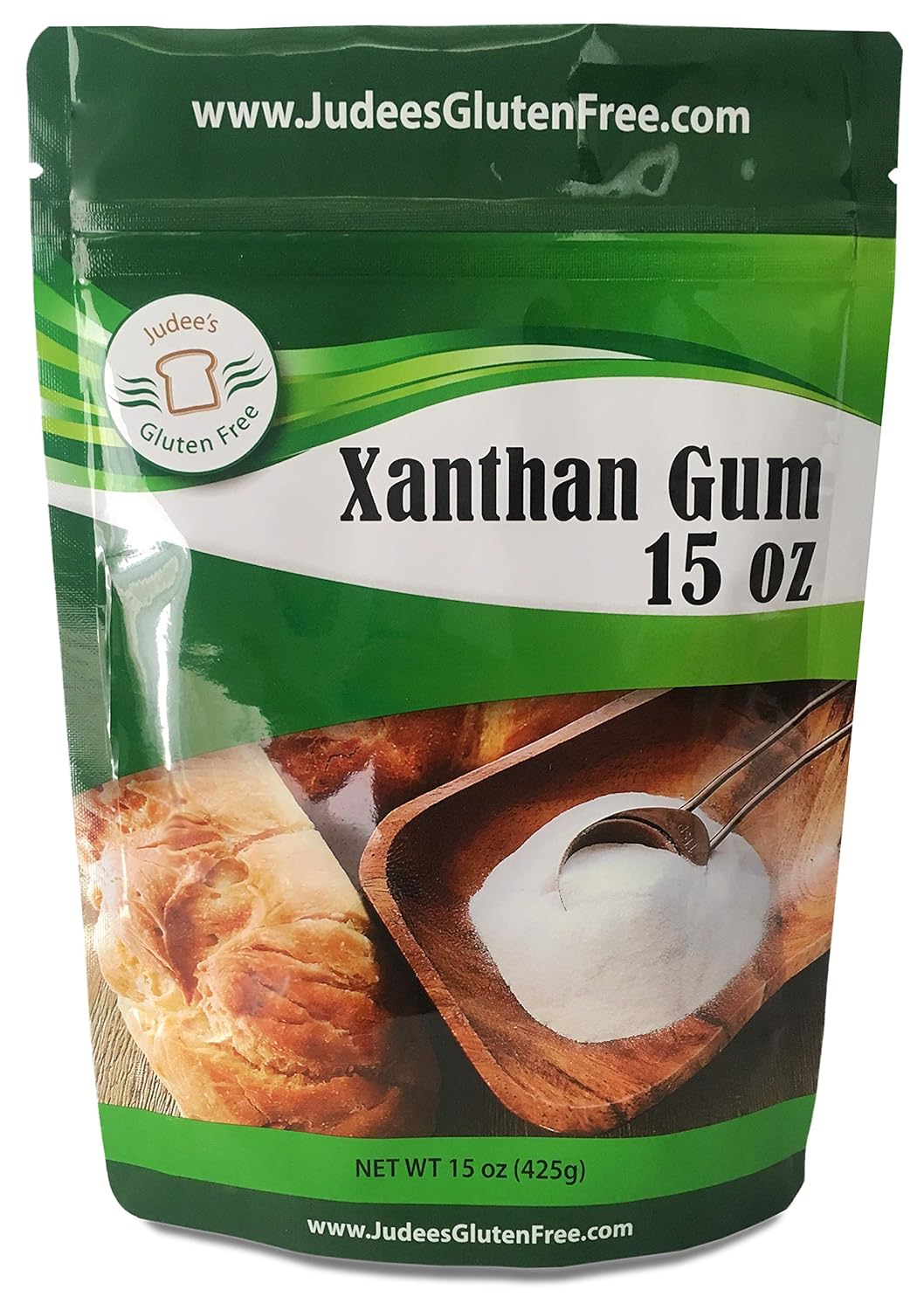 Judee's Xanthan Gum Gluten Free(15 oz) USA Packed Filled Dedicated
