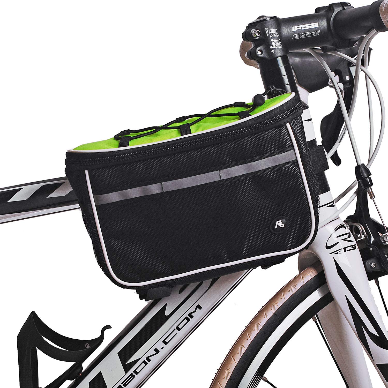 NUCKILY Bike Bag Top Tube Front Frame Waterproof Bicycle Mountain Cycling Pack