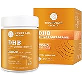 Neurogan Dihydroberberine Supplement Capsules - High-Potency 250mg Per Serving - Bioavailable Berberine Metabolite for Metabolic Function, Heart Health & Nutrient Utilization - Made in USA