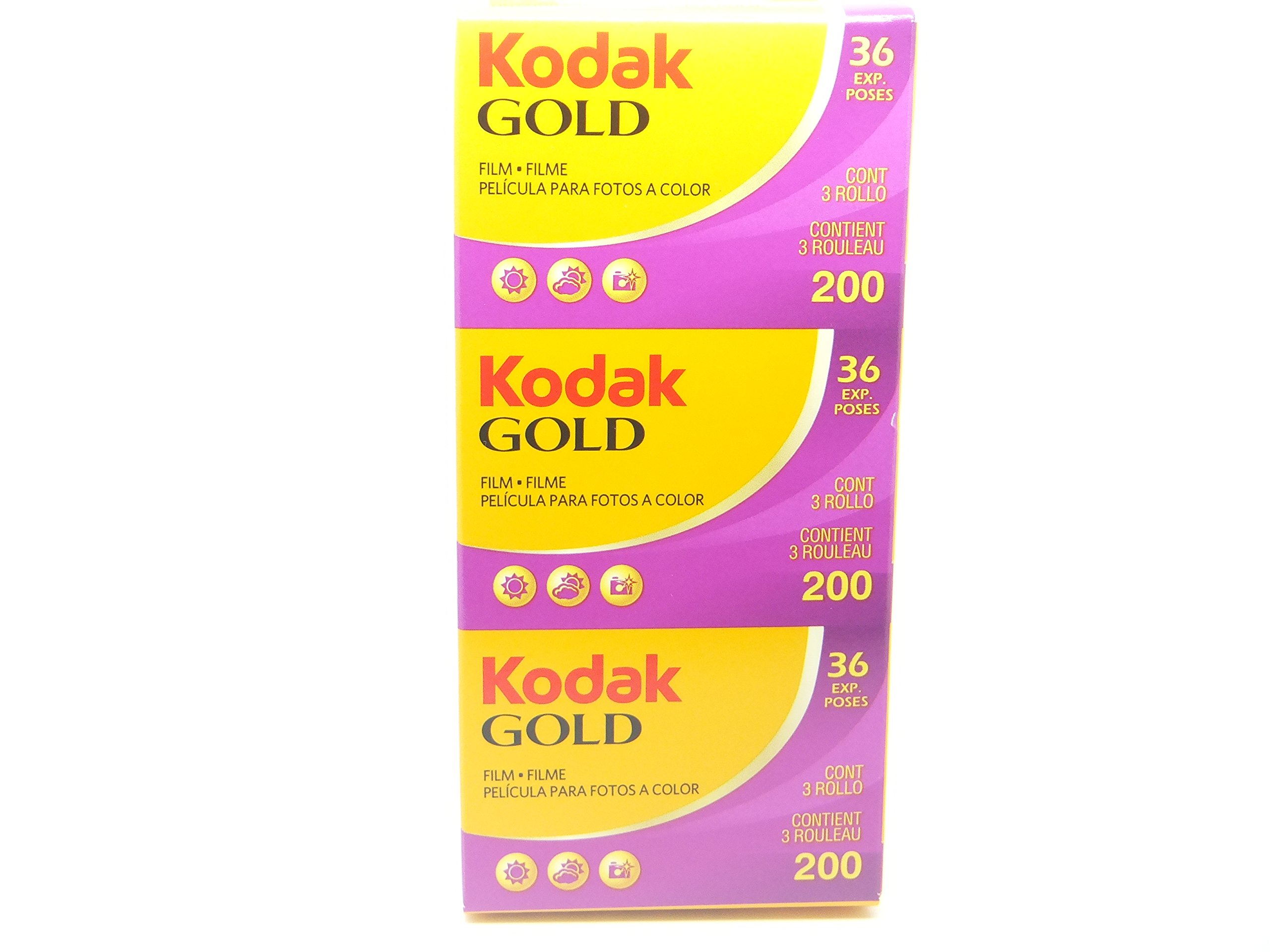 Kodak Kodacolor GOLD 200 GB 135-36 CN 3 P Film