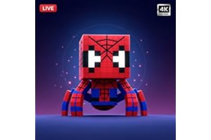 Spider Man Craft Blocks: Cozy Pixel Hero Screensaver