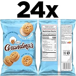 Grandma’s Mini Cookies, Vanilla Sandwich Crème