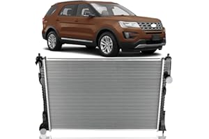 ENZVOIA Radiator DPI 13445 | Compatible with Ford Explorer 2011 2012 2013 2014 2015 2016 2017 2018 4-Door 3.5L V6 | Automotive Replacement Engine Radiators Replace EB5Z8005A