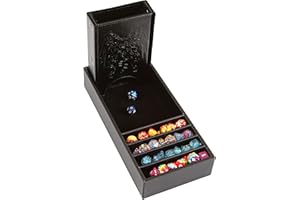 Forged Dice Co. Citadel Dice Tray and Tower - 3 in 1 Rolling Tray, Storage Box, and Removable Tower for DnD, RPG, and Tabletop Gaming
