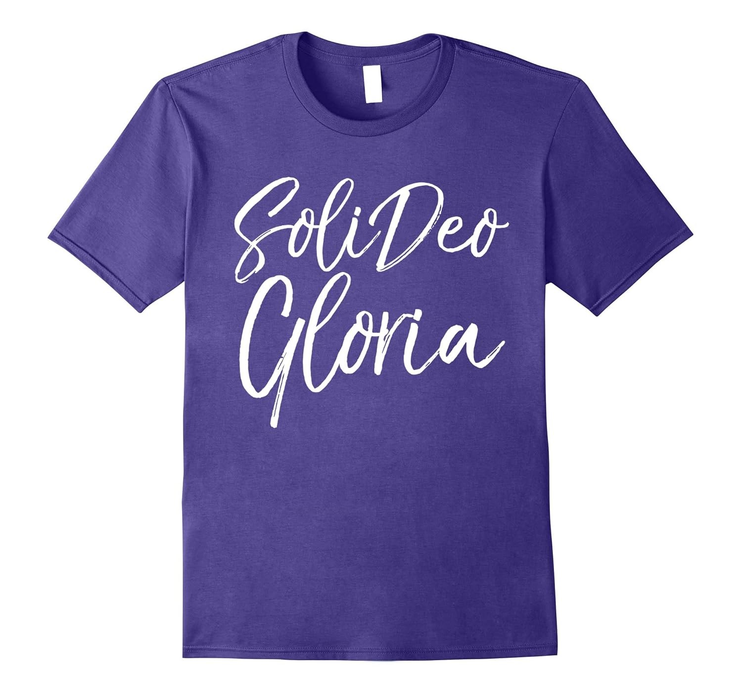 Soli Deo Gloria Shirt Glory to God Alone Bold Christian Tee-Rose