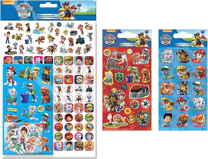 Paw Patrol Sticker Bundle Pack Amazon.co.uk Toys & Games