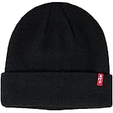Levi's Mens All-Season Hero Beanie Soft Knit Cuffed Winter Hat, Warm & Comfortable Everyday Style