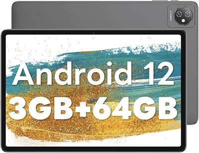 Blackview Tab 7 WiFi Tablet 10 Inch 64GB 3GB RAM HD+ Display Grey GMS