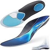 VALSOLE Dynamic Sport Insoles - Superior Performance 3D DAPT Arch Support Insoles for Men and Women - Shock Absorption Orthotic Inserts to Help Relief Foot Pain, Distribute Rressure