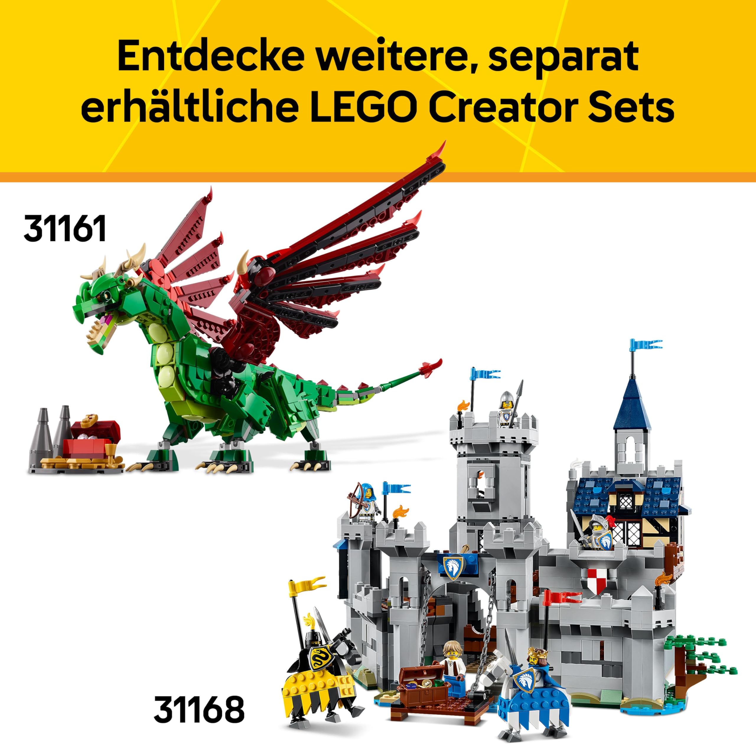 LEGO Creator Geisterhaus - 3-in-1 Spielzeug mit Haus - Bauset umbaubar in Schiff oder Zug - Mit 5 gruseligen Minifiguren - Cooles Halloweengeschenk für Jungen und Mädchen ab 9 Jahren - 31167 8