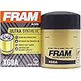 FRAM Ultra Synthetic Automotive Replacement Oil Filter, Designed for Synthetic Oil Changes Lasting up to 20k Miles, XG8A with SureGrip (Pack of 1)