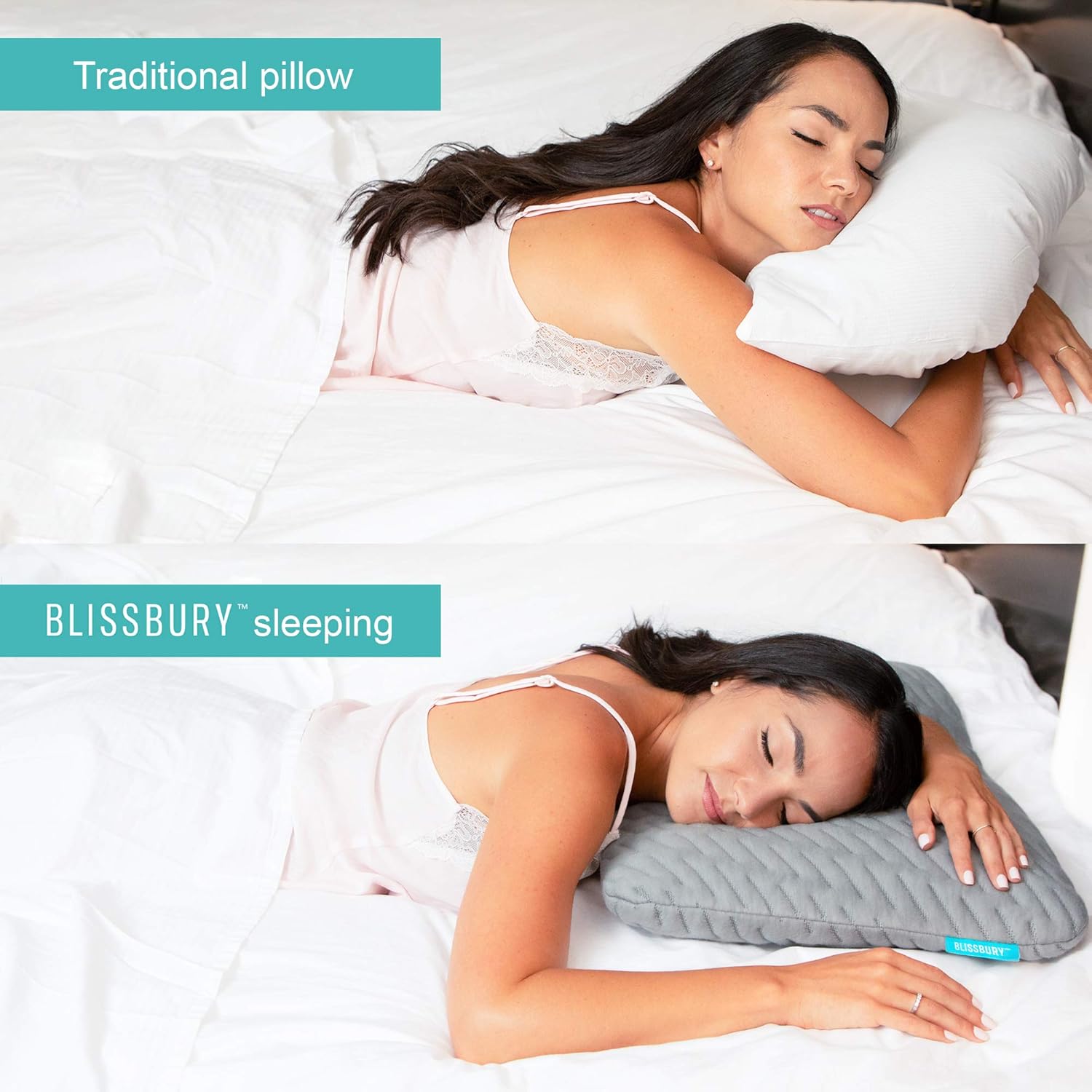 thin long pillow
