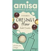 Amisa Organic Chestnut Flour, 350 GR