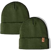 Rajputana 1 & 2 Packs Unisex Knit Winter Beanie Hats Cap Set for Men and Women