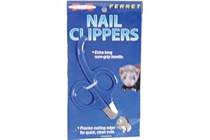 MARSHALL PET PRODUCTS Marshall Ferret Nail Clippers – Blue – Easy Grip Handle for Comfortable Use – Precise Cutting Edge for Quick and Clean Trimming – Suitable for Small Animals