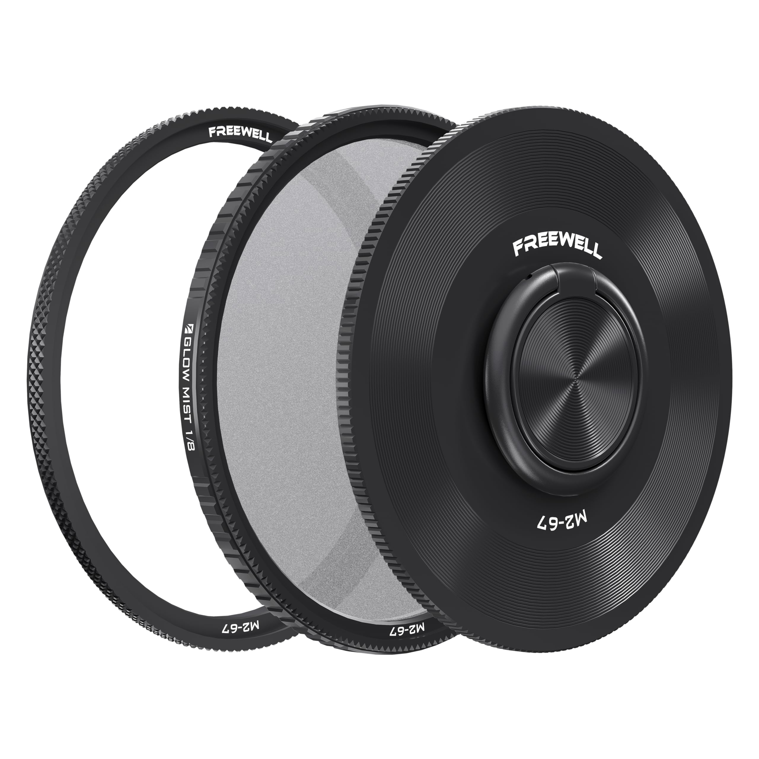 Freewell 67 mm Glow Mist 1/8 camera filter, compatible with M2 series