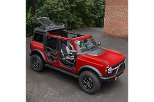 EZ4X4 Fliptop Ford Bronco 6th Gen 2 or 4 Door 2021 & up Instant Convertible Flip-Top for Bronco & Raptor Factory-Style Hardto