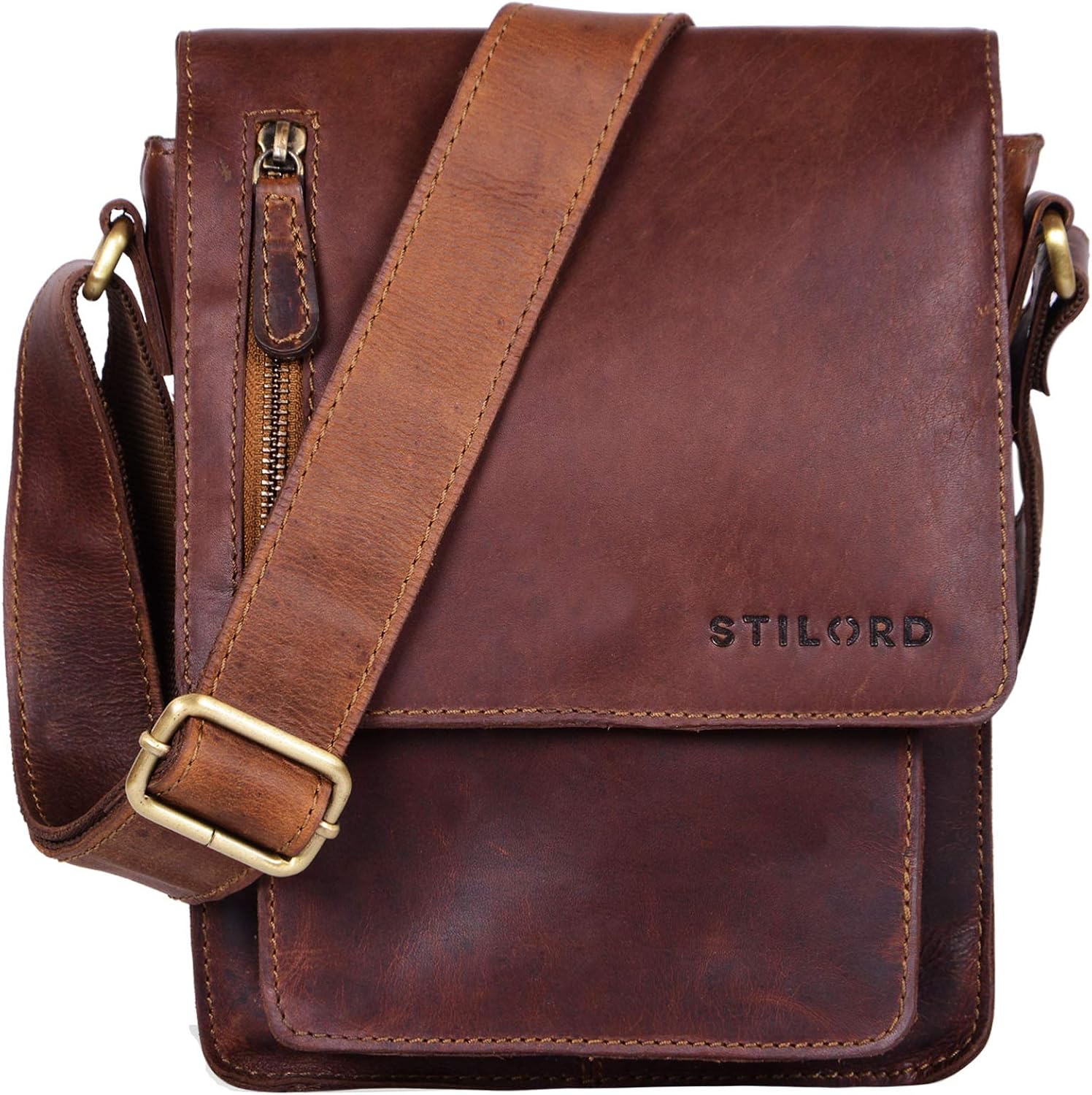 STILORD Finn Borsello da uomo in vera pelle Borsa a tracolla per Tablet da  8 4 pollici in cuoio Resistente borsetta messenger stile vintage di qualità  Scarpe e borse urban-earth.co.uk
