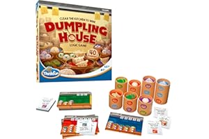 ThinkFun Dumpling House: The Stacking Game of Clearing Orders for Children Ages 8+