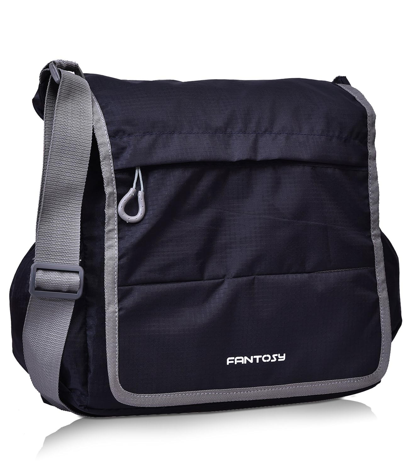fantosy men dark blue polyester sidebag
