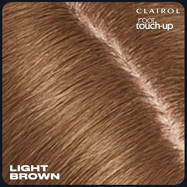 CLAIROL ROOT TOUCH-UP TEMPORARY CONCEALING POWDER, LIGHT BROWN HAIR COLOR, PACK OF 1