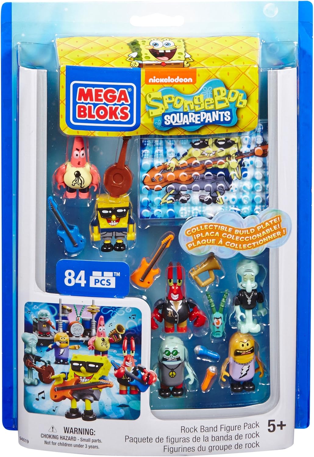 Mattel Mega Bloks DBH82 Spongebob Squarepants Spongebob Figure Pack
