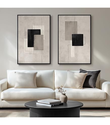 Amazon.com: Uttermost 32282 Seabreeze - Abstract Framed Canvas