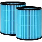 Nispira AP0601 Filter Replacement for AirTok Air Purifier AP0601-RF 2-in-1 True HEPA, 2 Pack