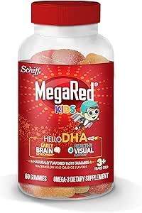 Amazon.com: Omega-3 Hello DHA Kids Watermelon & Orange ...